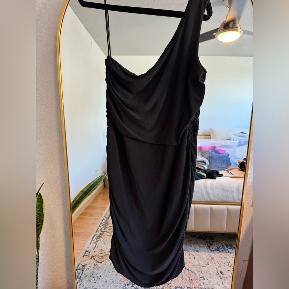 Express one shoulder Black Cocktail Dress XL